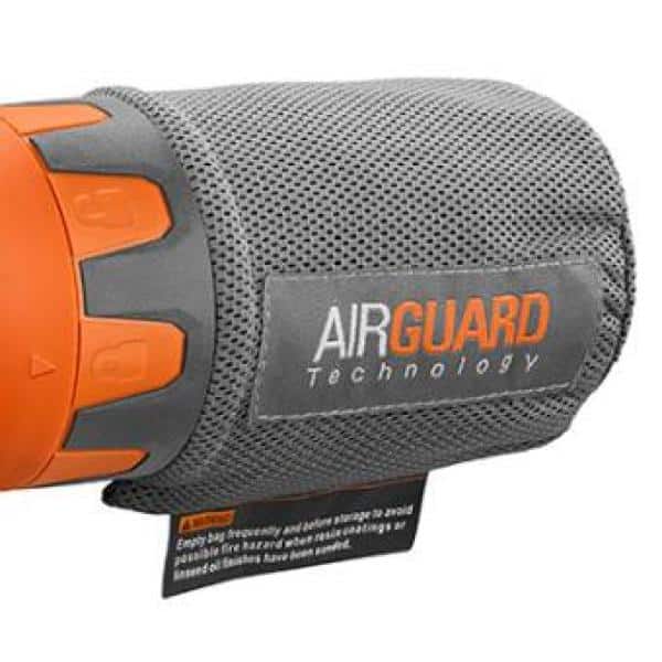 2.4 Amp Corded 1/4 Sheet Sander with AIRGUARD Technology - Image 9