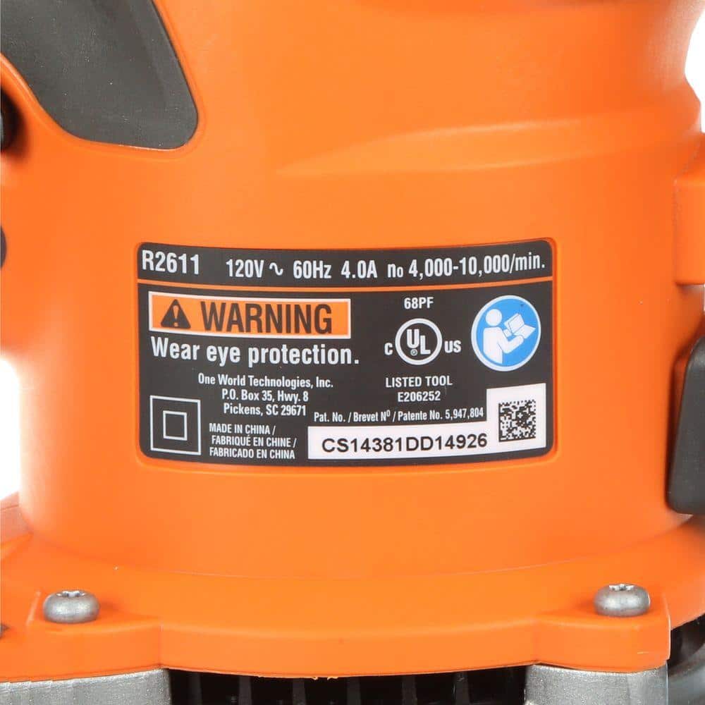 4 Amp Corded 6 in. Variable-Speed Dual Random Orbital Sander with AIRGUARD Technology - Image 6