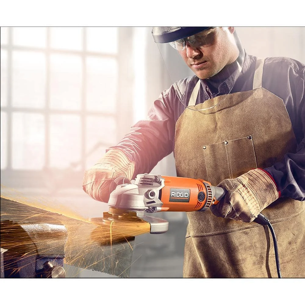 15 Amp Corded 7 in. Twist Handle Angle Grinder - Image 3