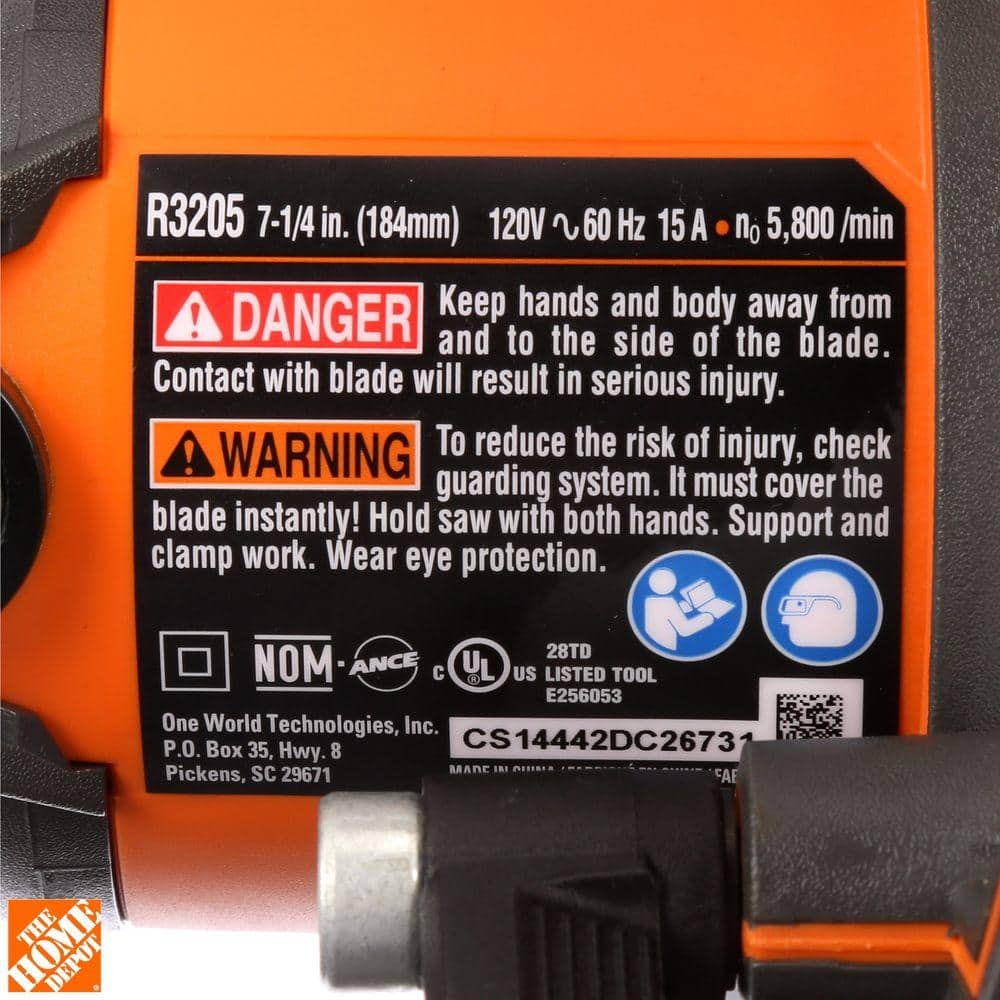 15 Amp 7-1/4 in. Circular Saw - Image 9