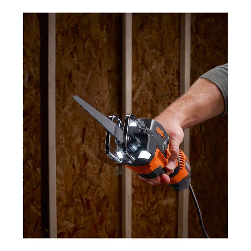 Thru Cool 6 Amp Corded 1-Handed Orbital Reciprocating Saw Kit - Image 11