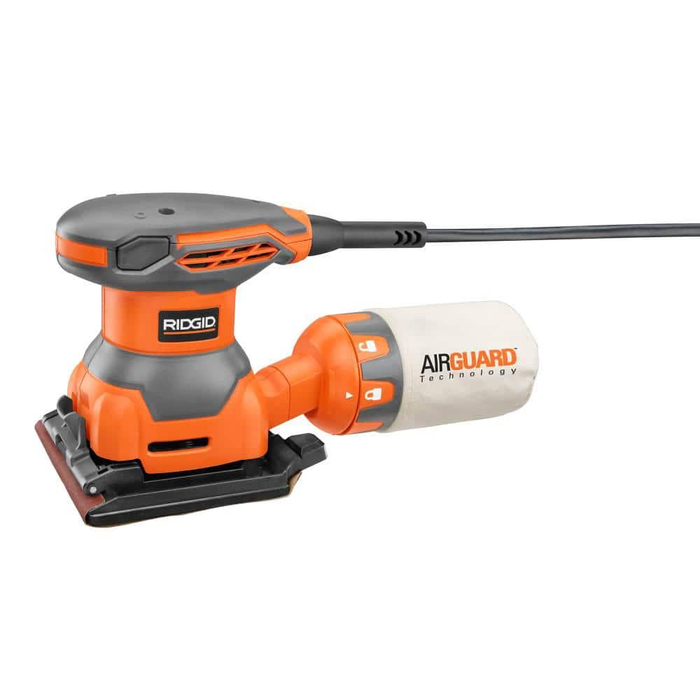 5.5 Amp Corded Fixed Base Trim Router with 2.4 Amp Corded 1/4 Sheet Sander - Image 3