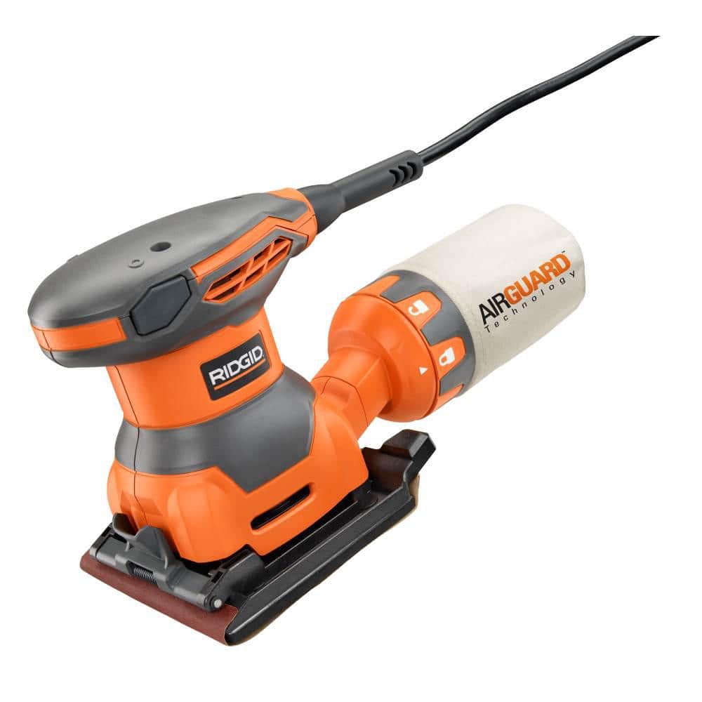 5.5 Amp Corded Fixed Base Trim Router with 2.4 Amp Corded 1/4 Sheet Sander - Image 4