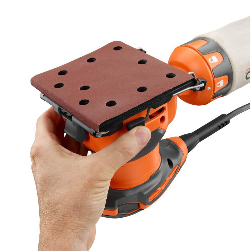 5.5 Amp Corded Fixed Base Trim Router with 2.4 Amp Corded 1/4 Sheet Sander - Image 5
