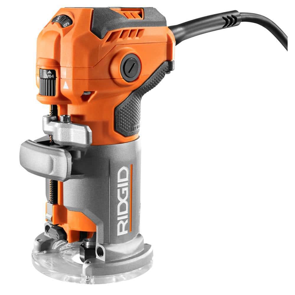 5.5 Amp Corded Fixed Base Trim Router with 2.4 Amp Corded 1/4 Sheet Sander - Image 6