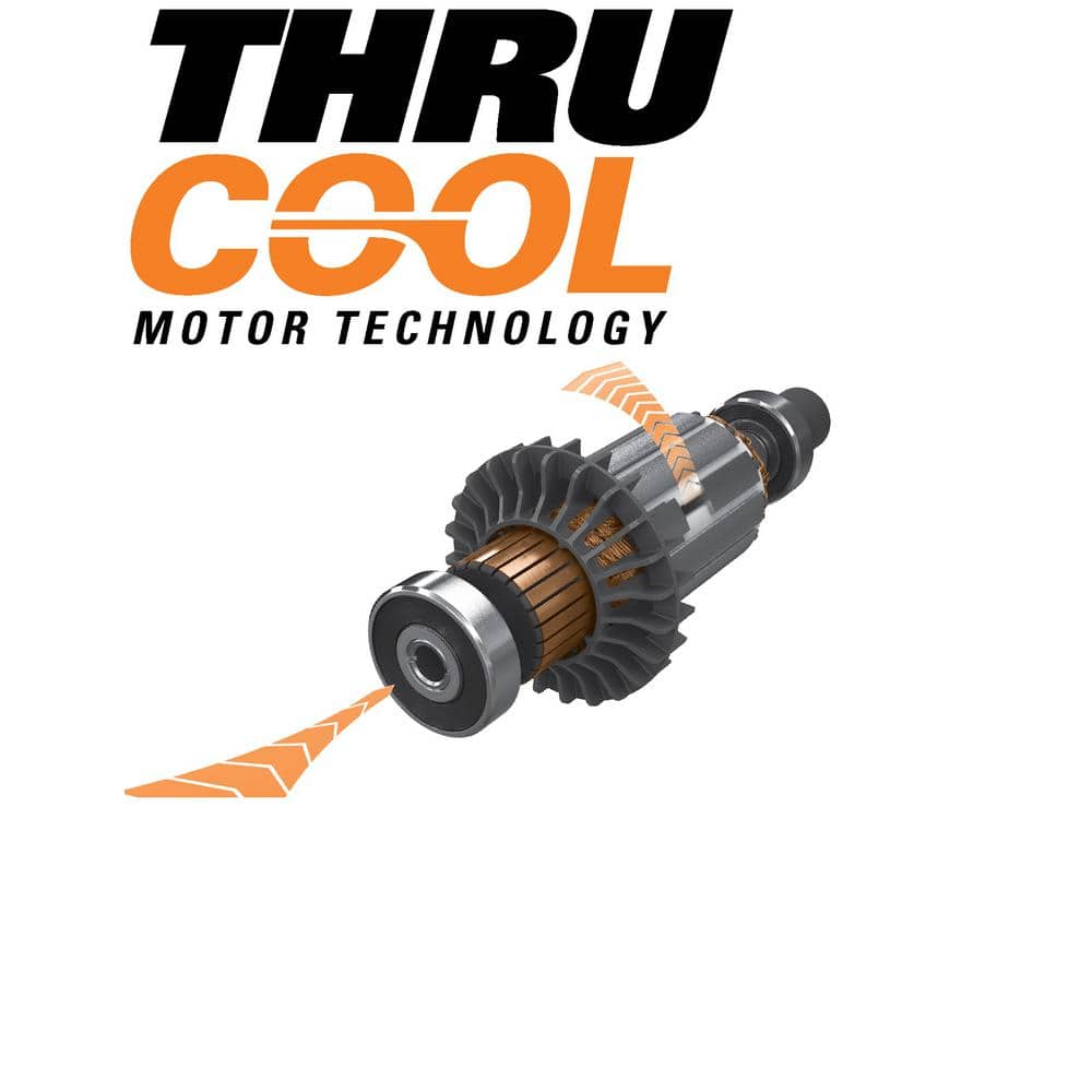 THRUCOOL 15 Amp 7-1/4 in. Worm Drive Circular Saw - Image 9