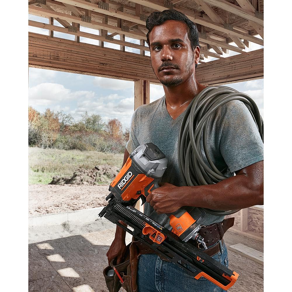 Pneumatic 21-Degree 3-1/2 in. Round Head Framing Nailer - Image 7