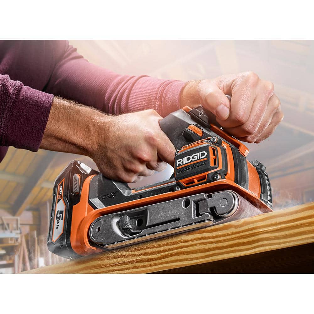 18V Brushless Cordless 3 in. x 18 in. Belt Sander (Tool Only) - Image 7