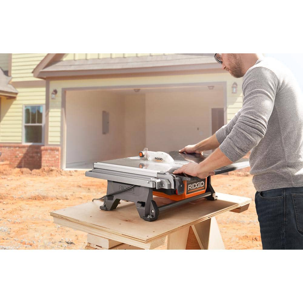 6.5-Amp 7 in. Blade Corded Table Top Wet Tile Saw - Image 8