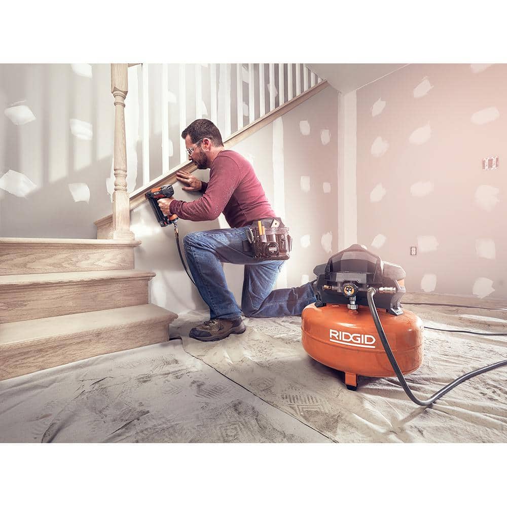 Pneumatic 18-Gauge 2-1/8 in. Brad Nailer with CLEAN DRIVE Technology, and Tool Bag - Image 8