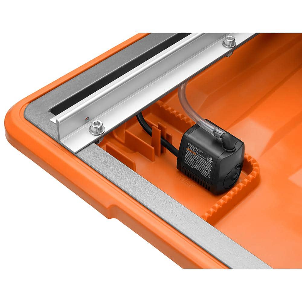 9-Amp 7 in. Blade Corded  Wet Tile Saw with Stand - Image 8