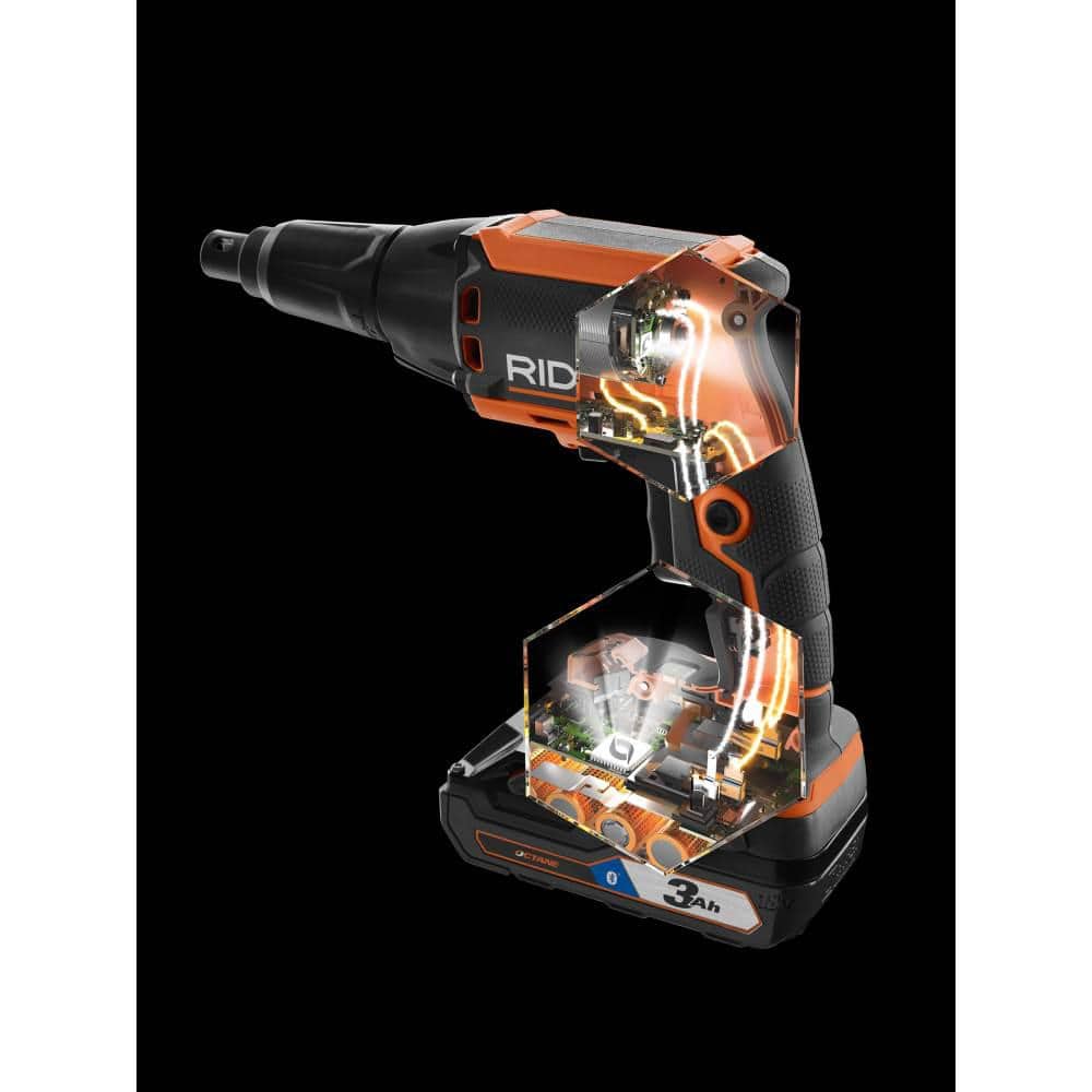 18V Brushless Cordless Drywall Screwdriver with Collated Attachment (Tool Only) - Image 7