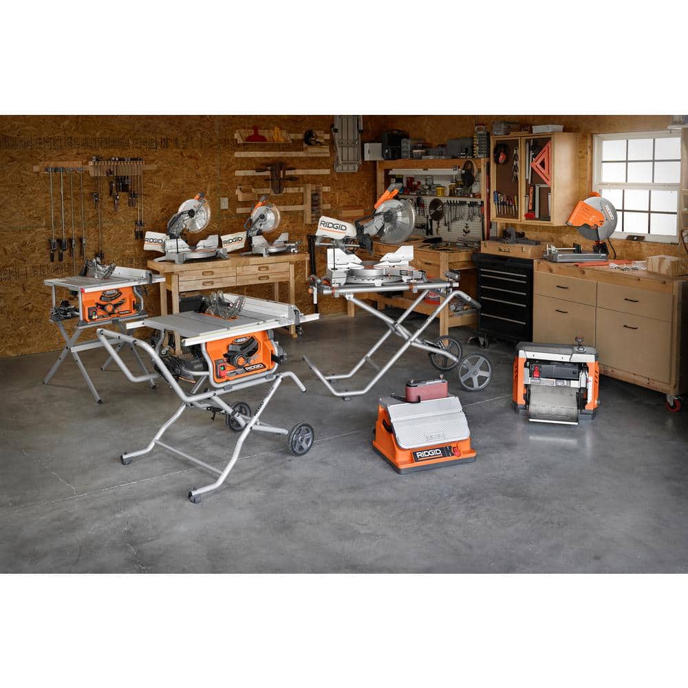 15 Amp 10 in. Portable Corded Pro Jobsite Table Saw with Stand - Image 11