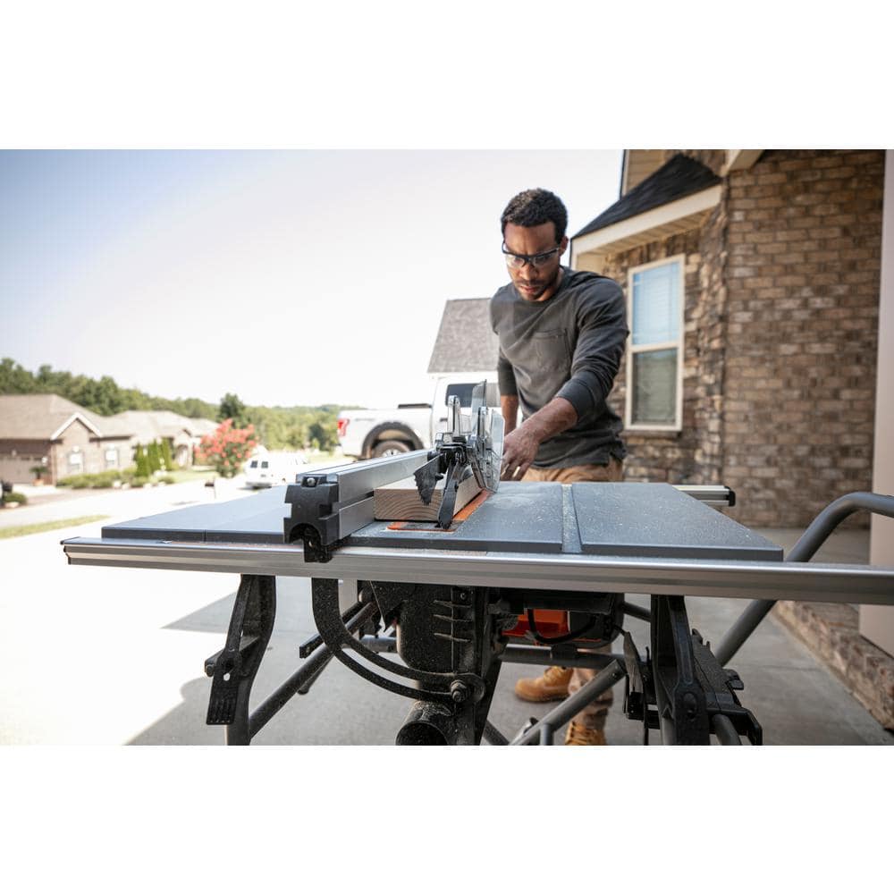 15 Amp 10 in. Portable Corded Pro Jobsite Table Saw with Stand - Image 4