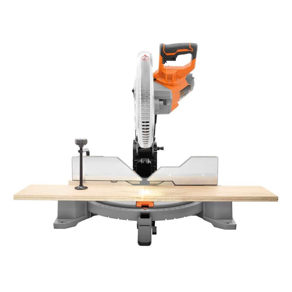 15 Amp Corded 12 in. Dual Bevel Miter Saw with LED Cutline Indicator - Image 10
