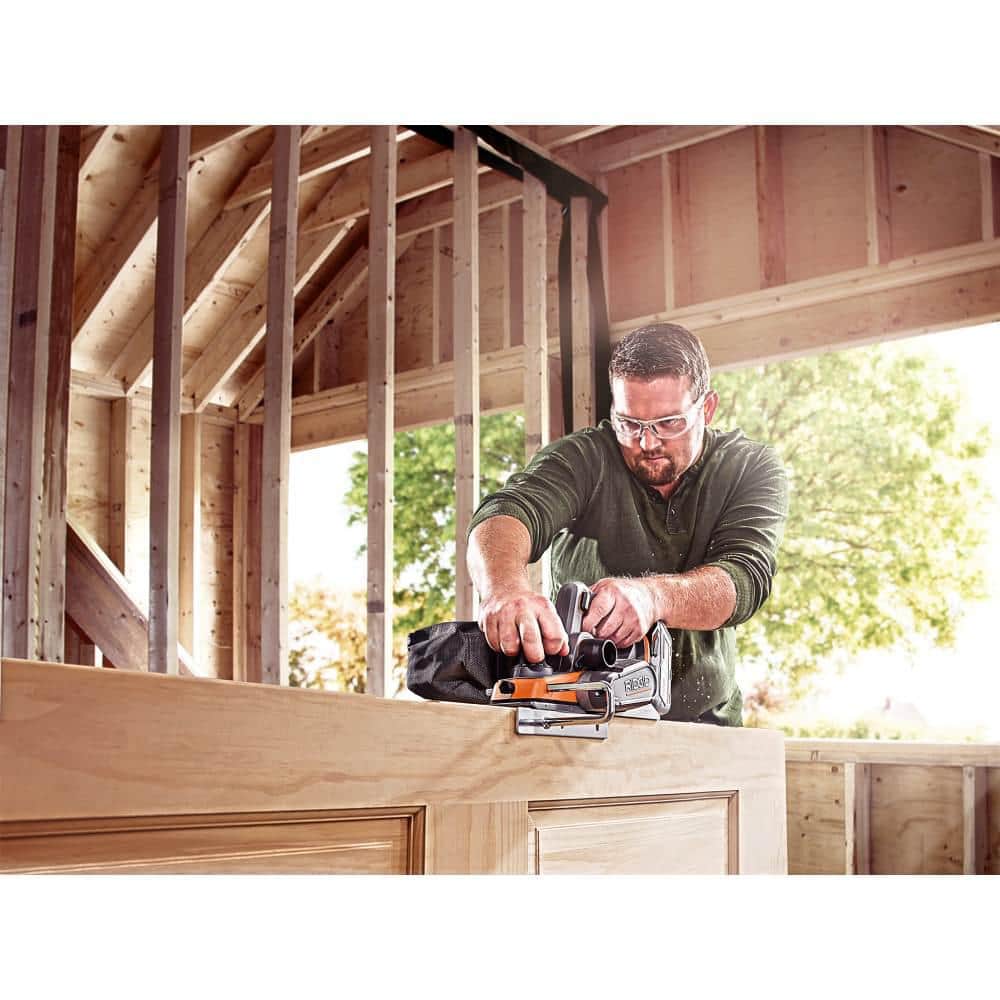 18V Brushless Cordless 3-1/4 in. Hand Planer (Tool Only) with Dust Bag - Image 2