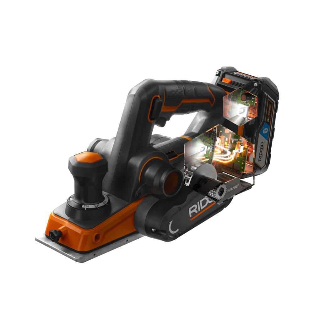 18V Brushless Cordless 3-1/4 in. Hand Planer (Tool Only) with Dust Bag - Image 9