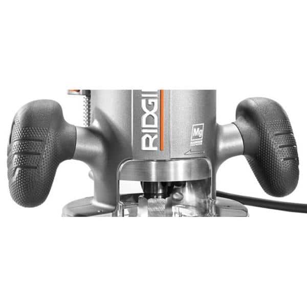 11 Amp 2 HP 1/2 in. Heavy-Duty Fixed and Plunge Base Corded Router - Image 3