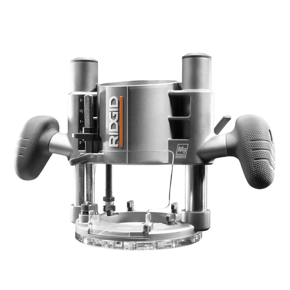 11 Amp 2 HP 1/2 in. Heavy-Duty Fixed and Plunge Base Corded Router - Image 7