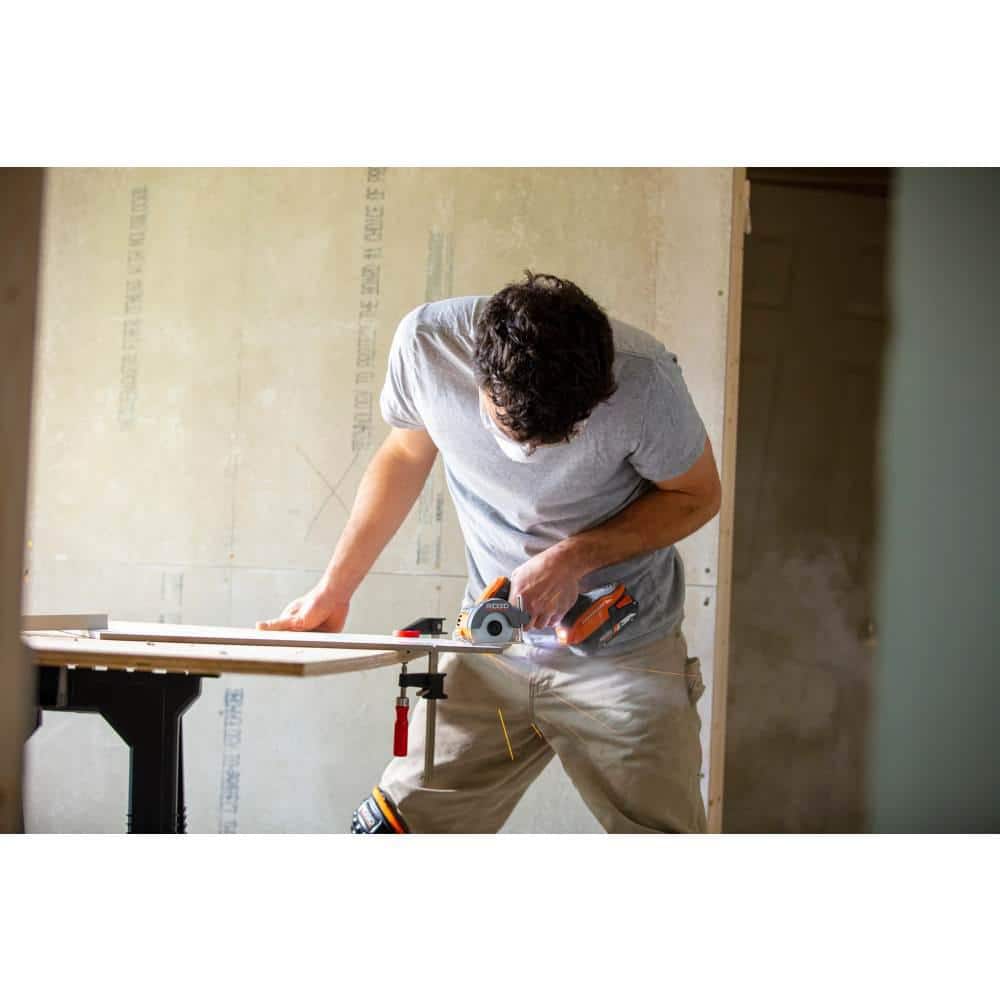 18V SubCompact Brushless Cordless 3 in. Multi-Material Saw (Tool Only) with (3) Cutting Wheels - Image 4
