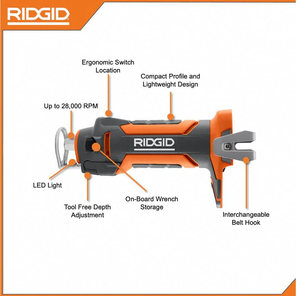 18V Drywall Cut-Out Tool - Image 3