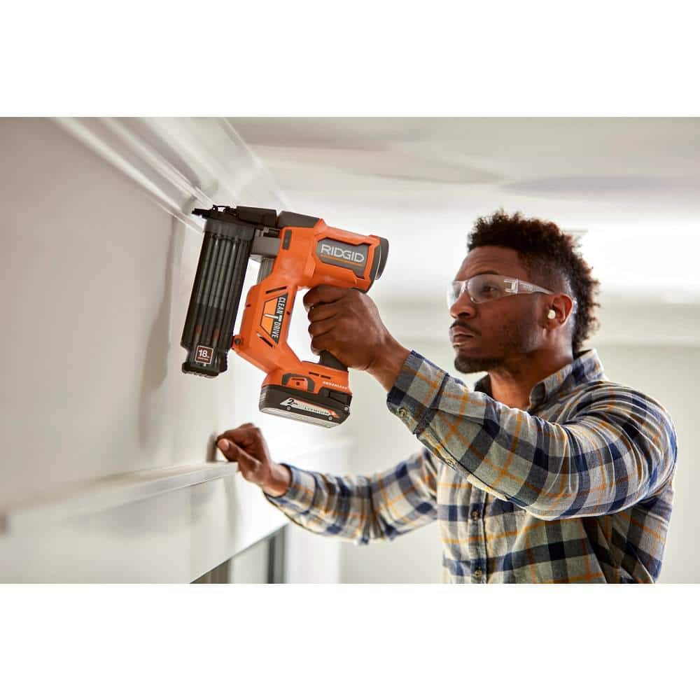 18V Brushless Cordless 18-Gauge 2-1/8 in. Brad Nailer (Tool Only) with CLEAN DRIVE Technology - Image 6