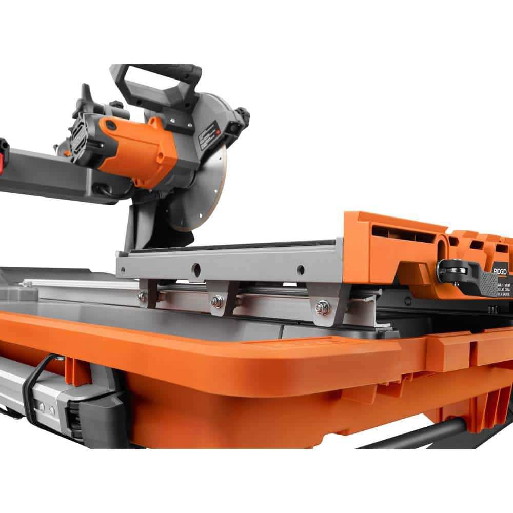 12 Amp 8 in. Blade Corded Wet Tile Saw with Extended Rip - Image 7
