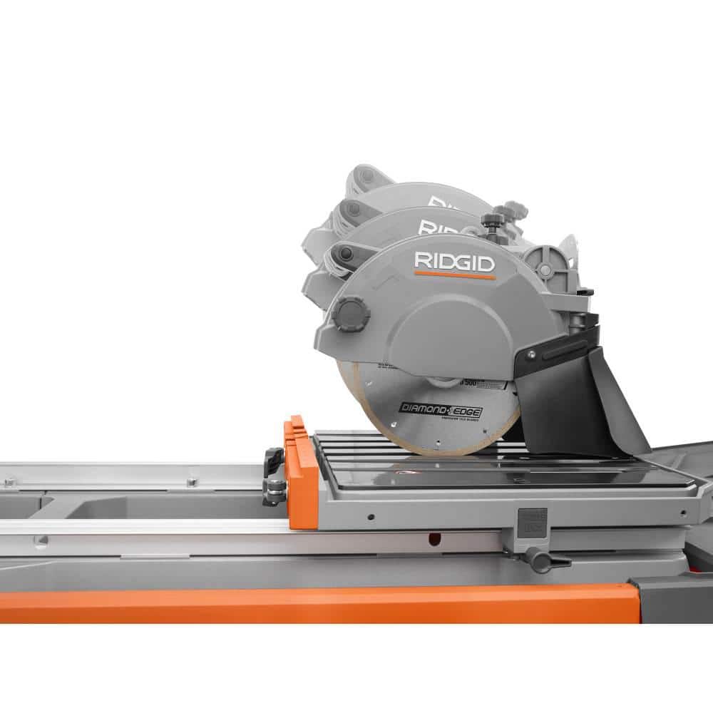 12 Amp 8 in. Blade Corded Wet Tile Saw with Extended Rip - Image 8