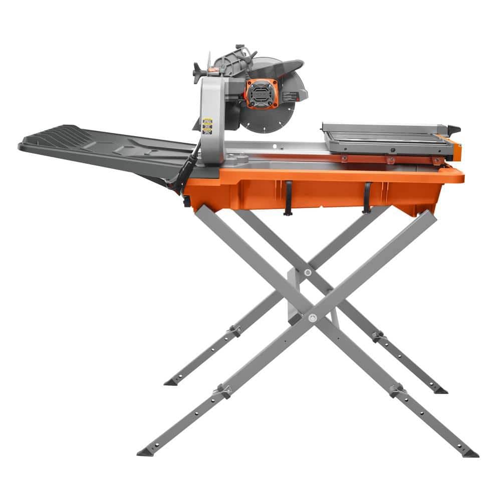 12 Amp 8 in. Blade Corded Wet Tile Saw with Extended Rip - Image 9