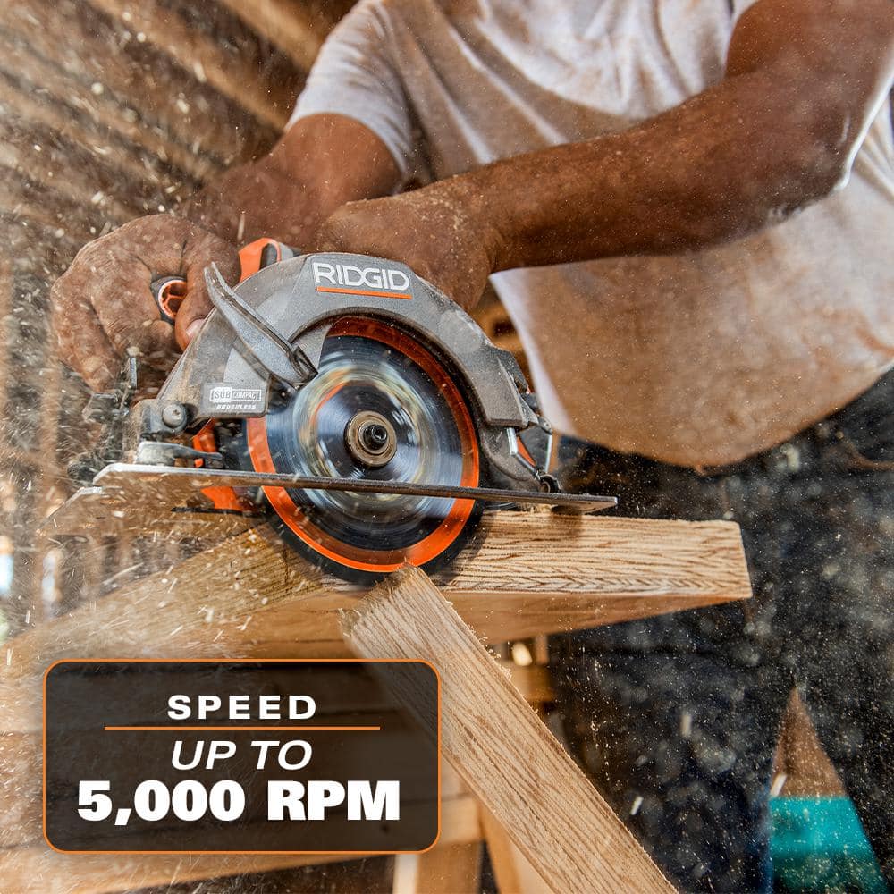 18V SubCompact Brushless Cordless 6-1/2 in. Circular Saw (Tool Only) - Image 5