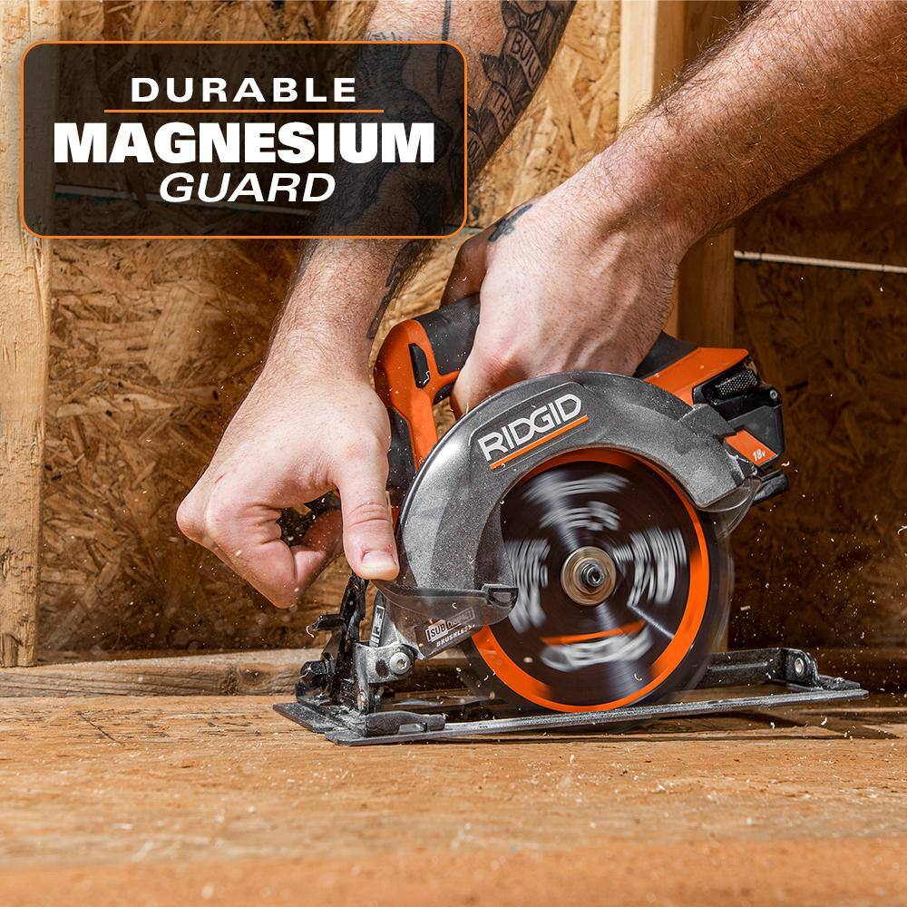 18V SubCompact Brushless Cordless 6-1/2 in. Circular Saw (Tool Only) - Image 6