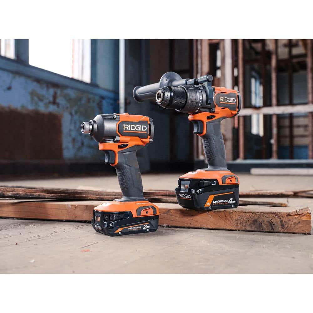 18V Brushless Cordless 2-Tool Combo Kit with Hammer Drill, Impact Driver, (2) Batteries, Charger, and Bag - Image 10