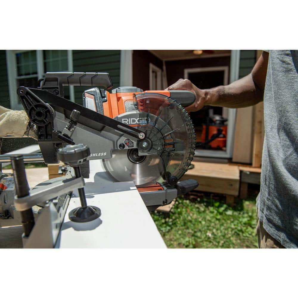 18V Brushless Cordless 7-1/4 in. Dual Bevel Sliding Miter Saw (Tool Only) - Image 10