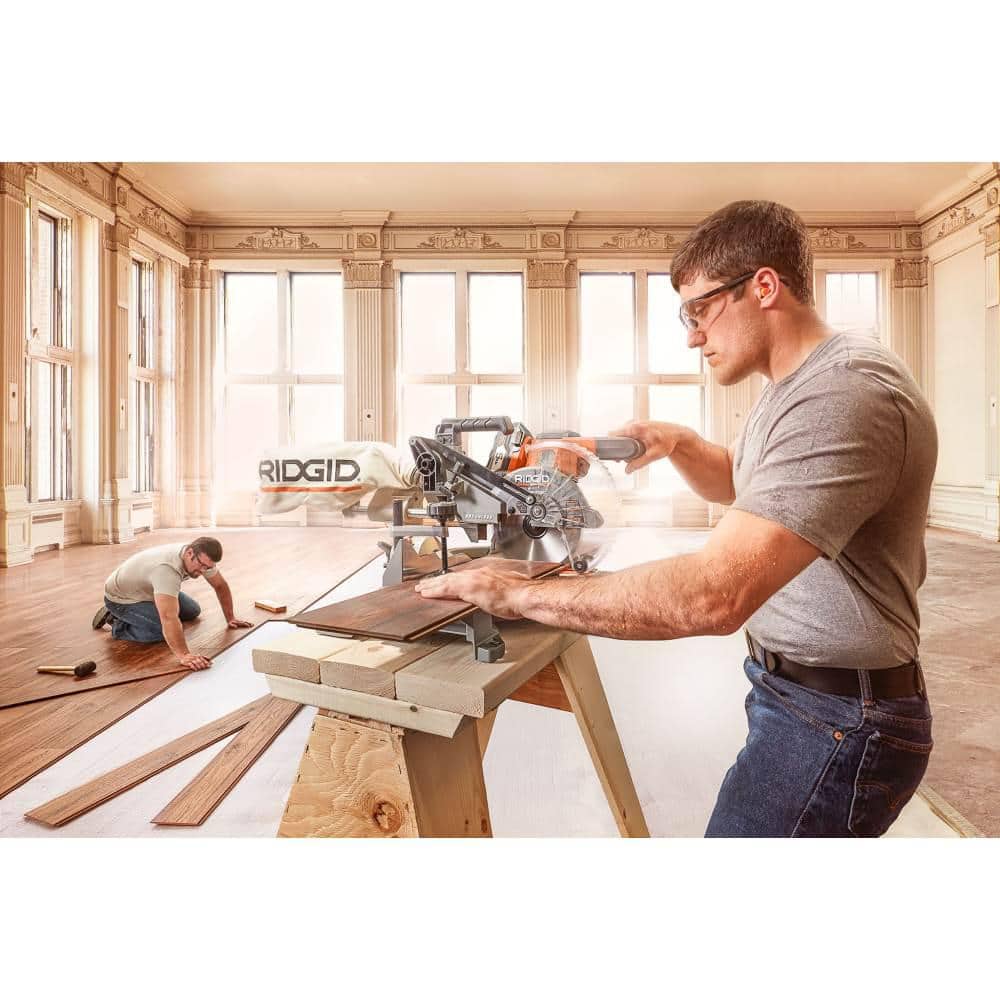 18V Brushless Cordless 7-1/4 in. Dual Bevel Sliding Miter Saw (Tool Only) - Image 11