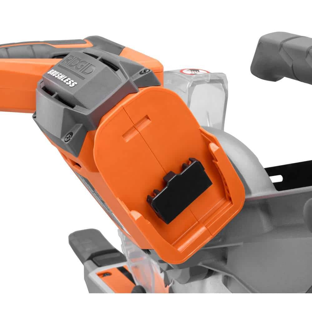 18V Brushless Cordless 7-1/4 in. Dual Bevel Sliding Miter Saw (Tool Only) - Image 8