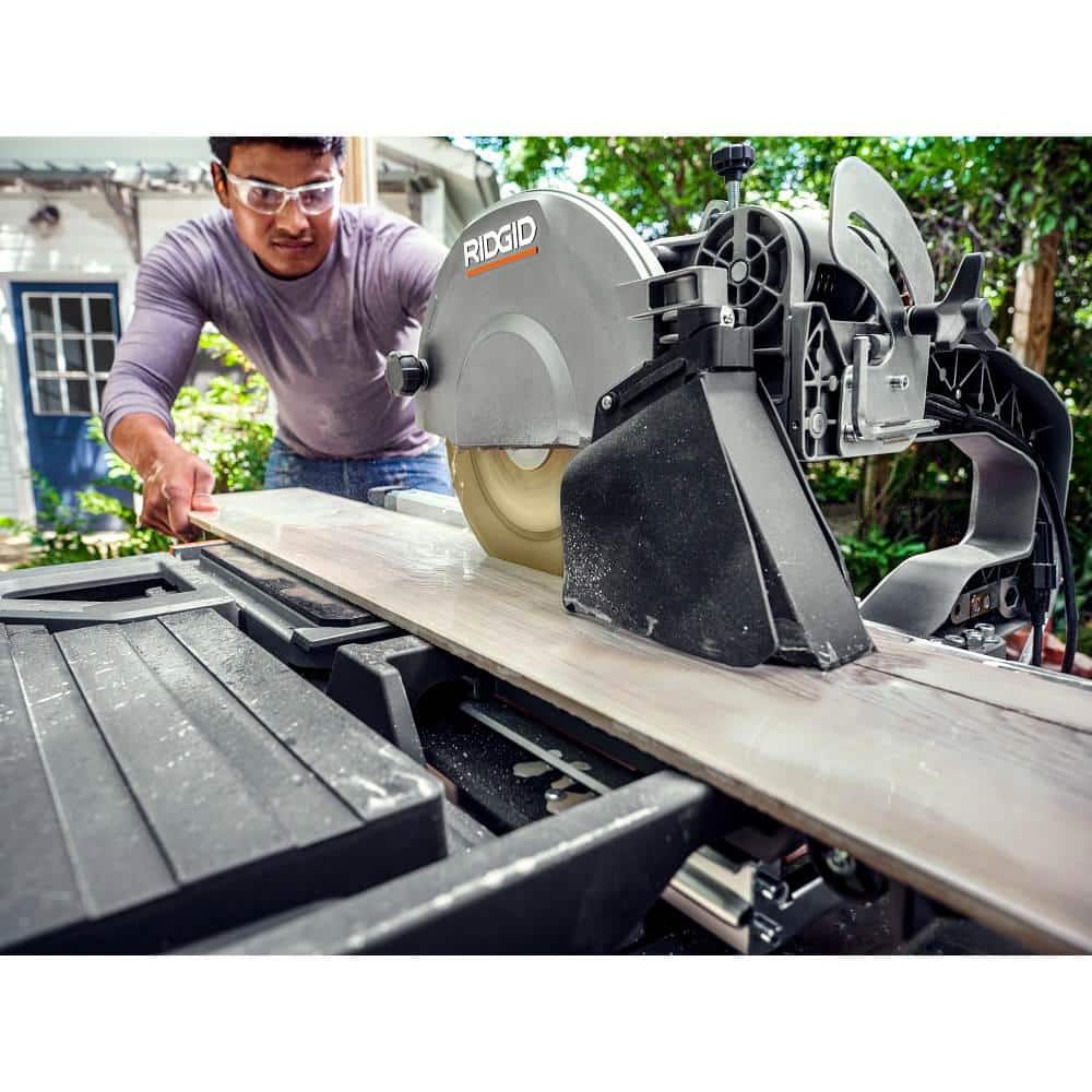 15 Amp 10 in. Wet Tile Saw with Portable Stand - Image 10