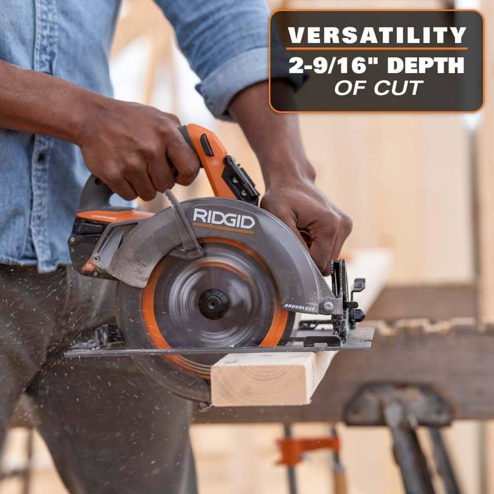 18V Brushless Cordless 7-1/4 in. Circular Saw (Tool Only) - Image 6