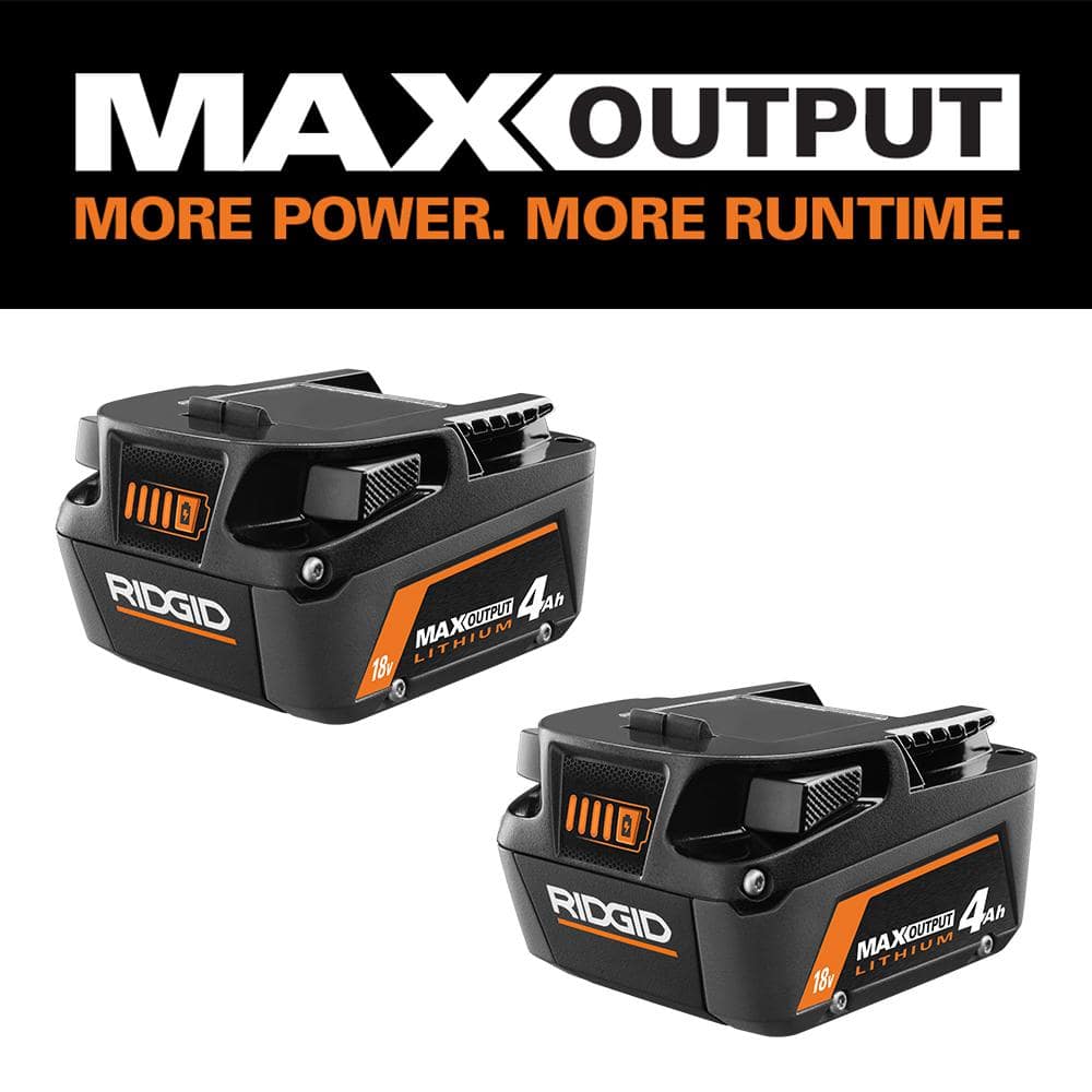 18V Lithium-Ion MAX Output 4.0 Ah Battery (2-Pack) - Image 12