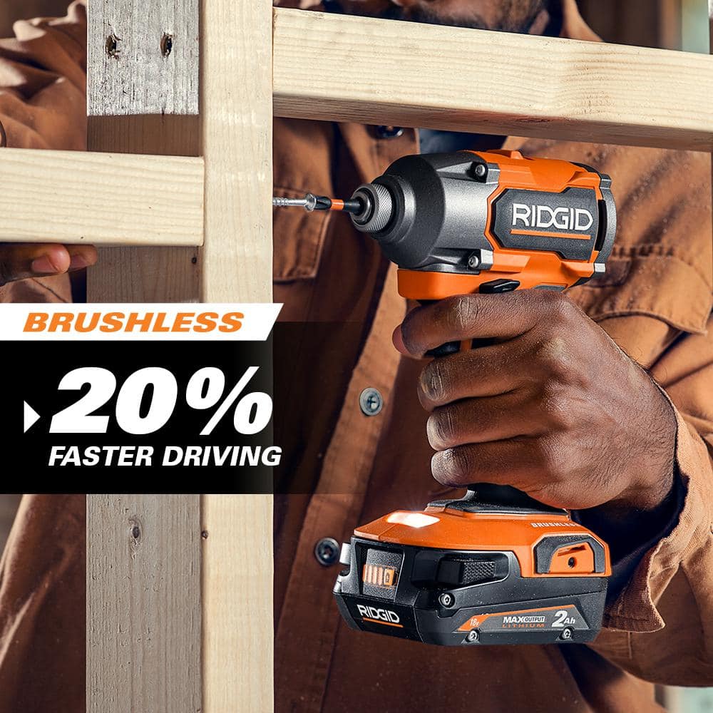 18V Brushless Cordless 3-Speed 1/4 in. Impact Driver (Tool Only) - Image 5