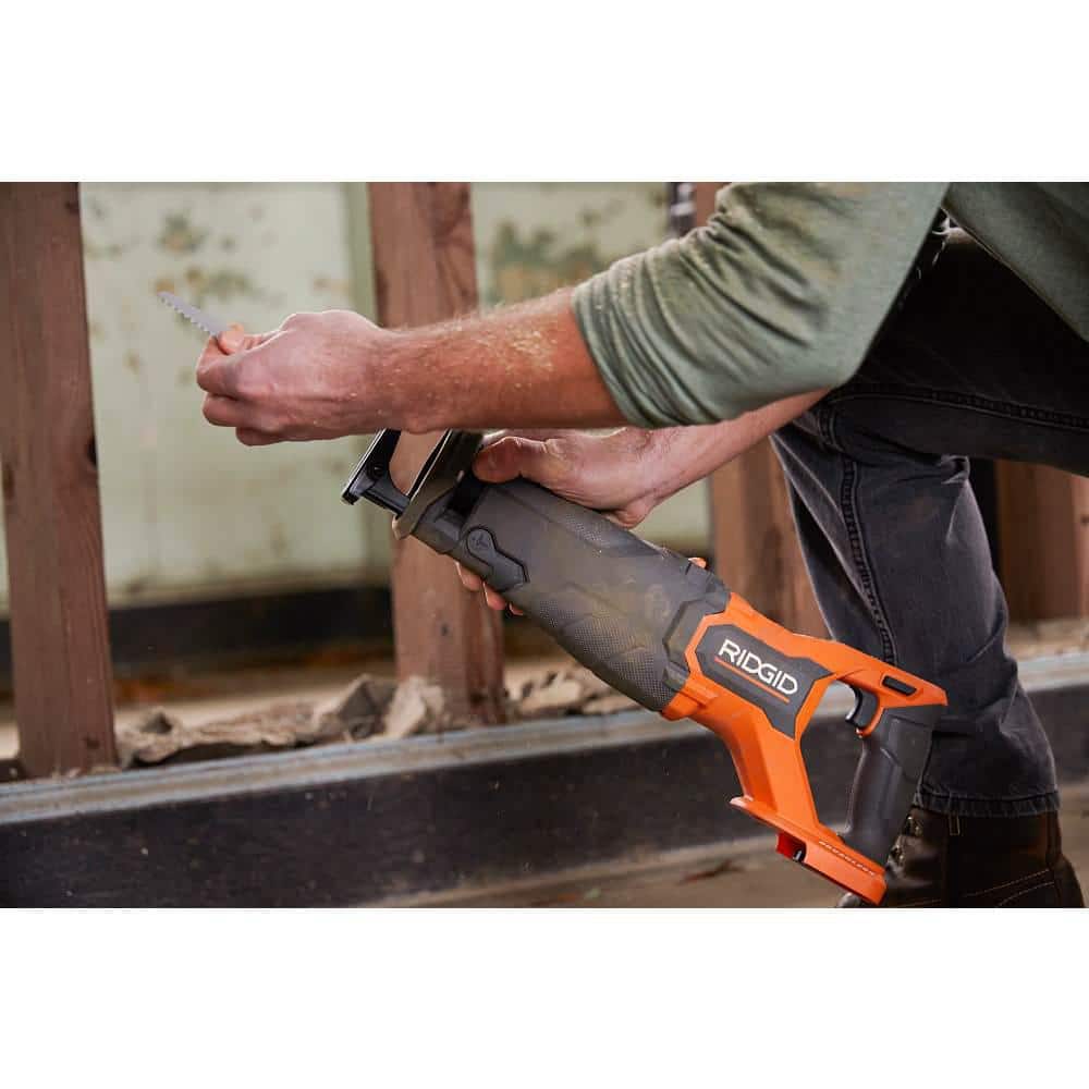18V Brushless Cordless Reciprocating Saw Kit with (1) 4.0 Ah Battery and Charger - Image 7
