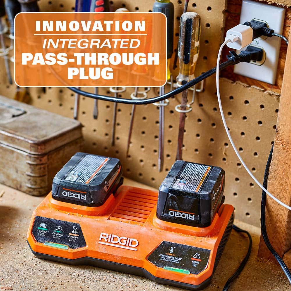 18V Dual Port Simultaneous Charger - Image 4