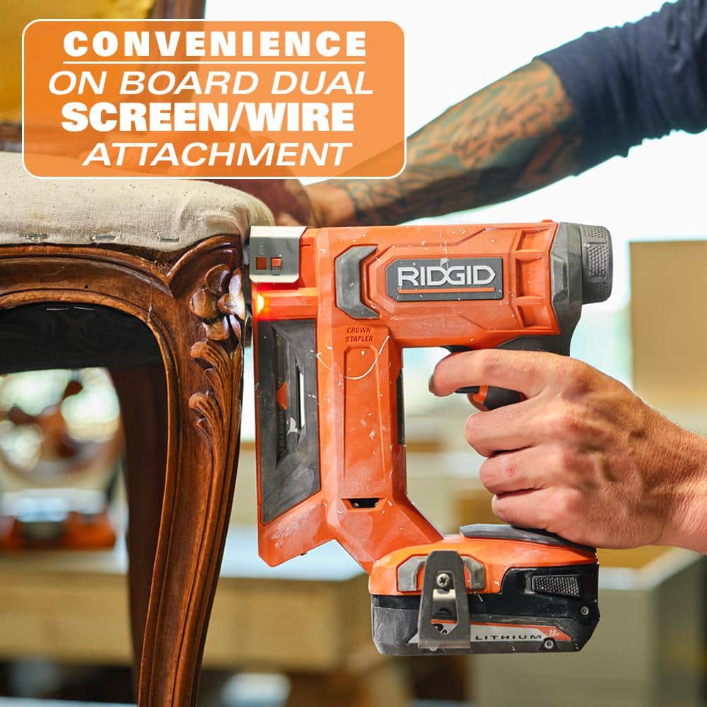 18V Cordless 3/8 in. Crown Stapler (Tool Only) - Image 4