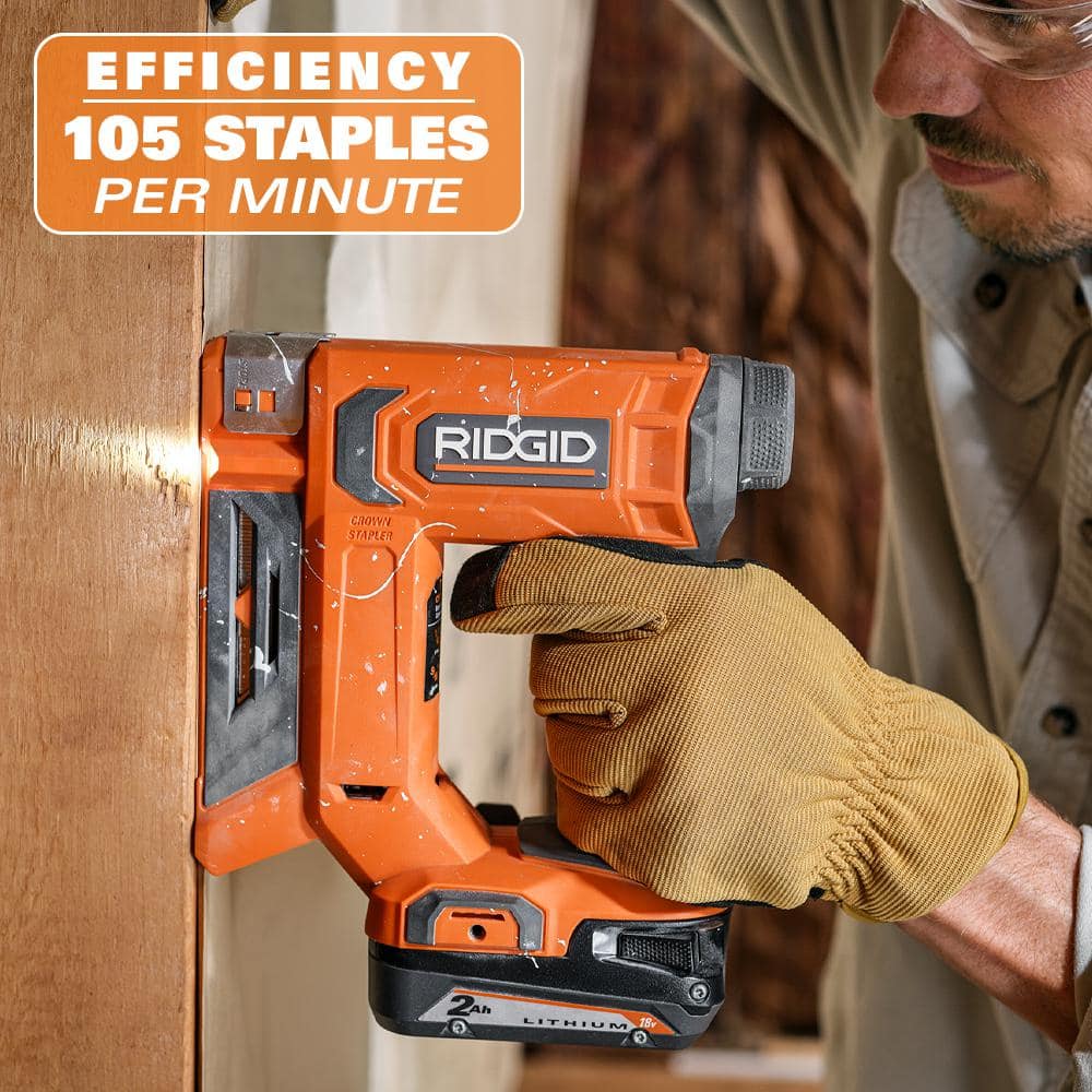18V Cordless 3/8 in. Crown Stapler (Tool Only) - Image 5