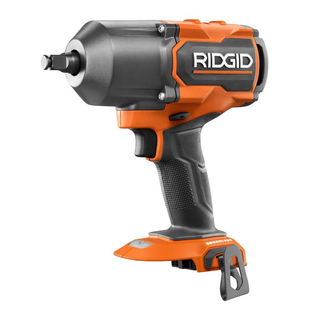 18V Brushless Cordless 4-Mode 1/2 in. High-Torque Impact Wrench Kit with 4.0 Ah Battery and Charger - Image 9