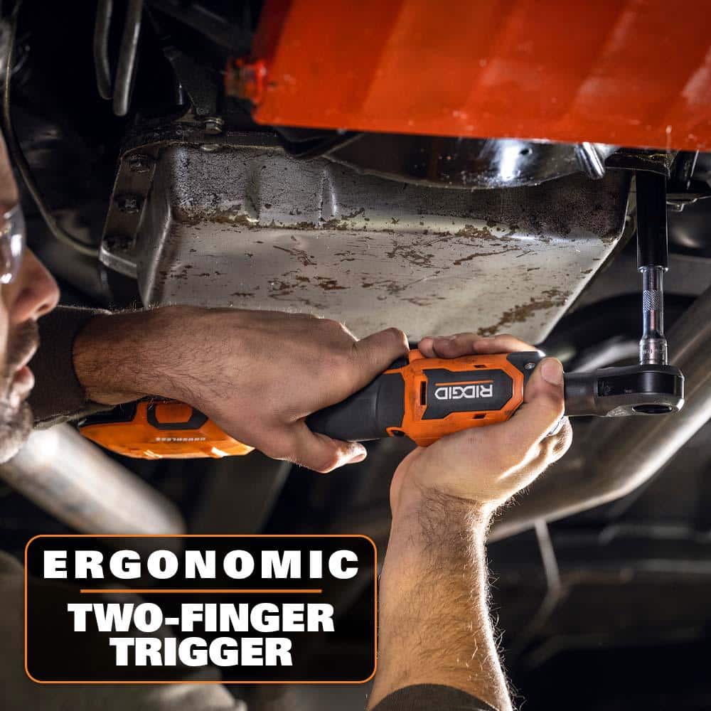 18V Brushless Cordless 3/8 in. Ratchet Kit with 2.0 Ah Battery and Charger - Image 4