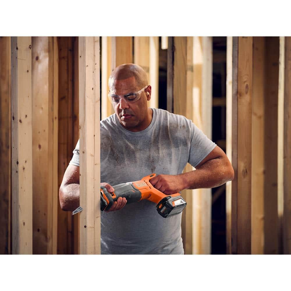 18V Cordless Reciprocating Saw Kit with 4.0 Ah Battery and Charger - Image 5