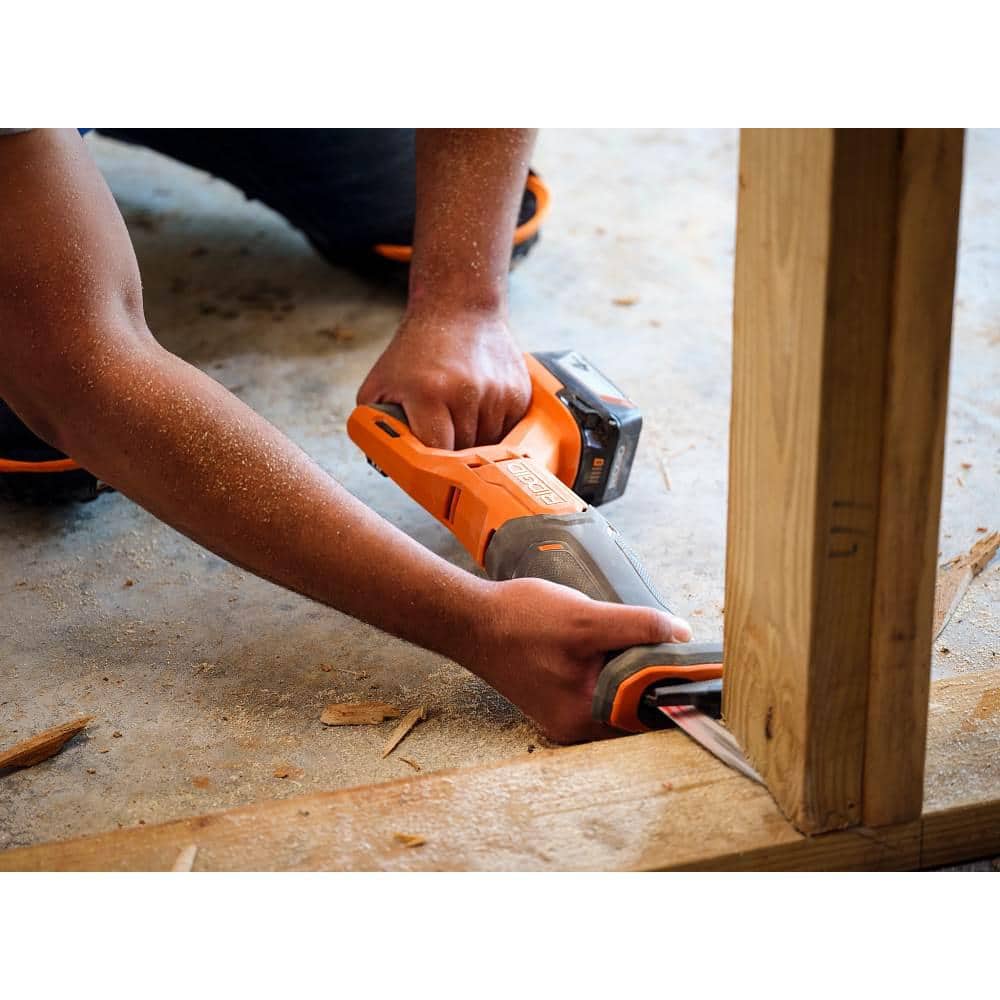 18V Cordless Reciprocating Saw Kit with 4.0 Ah Battery and Charger - Image 6