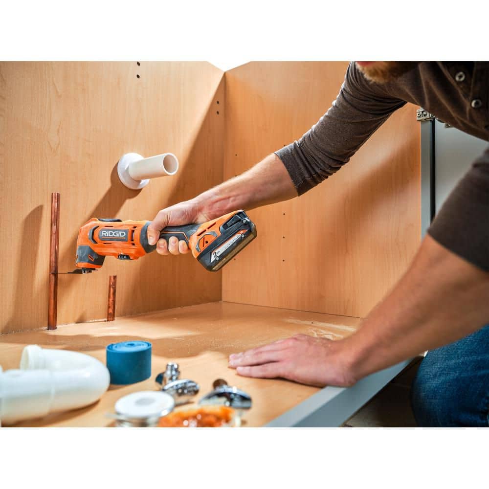 18V Cordless Oscillating Multi-Tool with 2.0 Ah Battery and Charger - Image 5