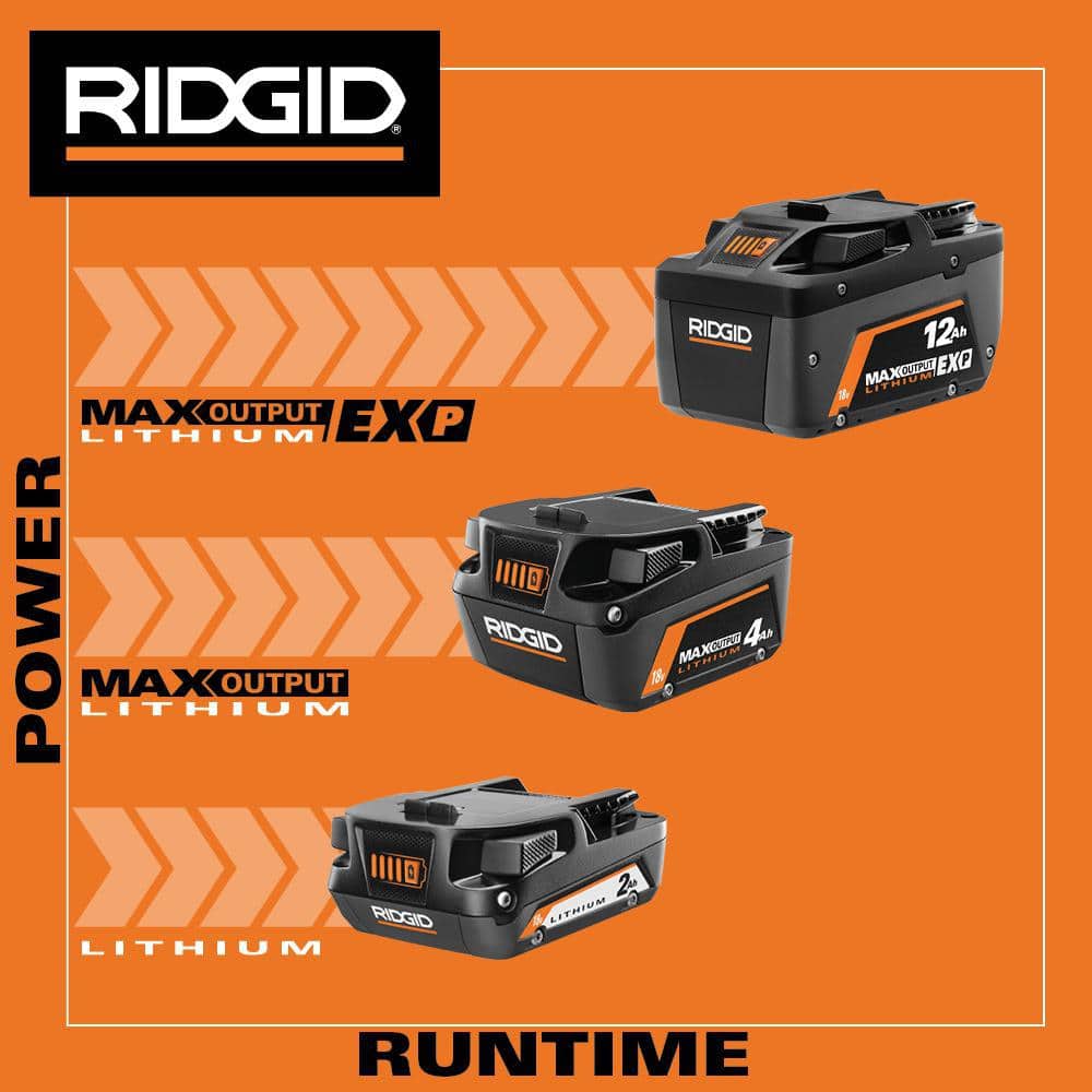 18V 12.0 Ah MAX Output EXP Lithium-Ion Battery - Image 7