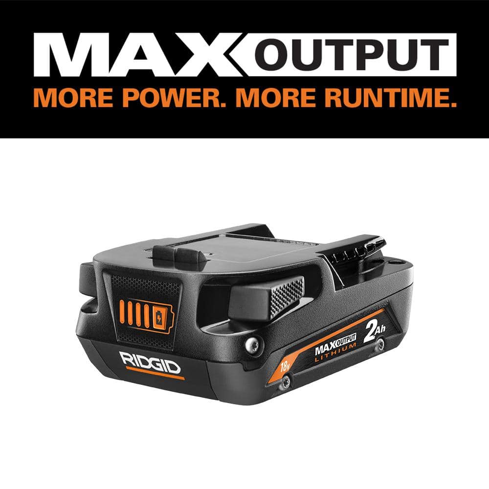 18V 2.0 Ah MAX Output Lithium-Ion Battery - Image 2